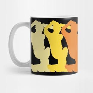 Retro Cricket Mug